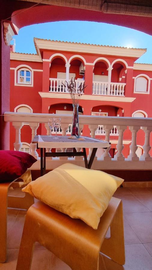 Apartamento Rojo Con Vistas Al Mar Mazagón Esterno foto