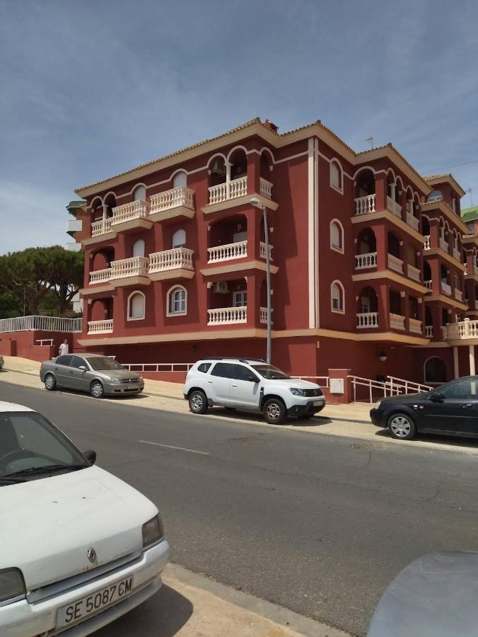 Apartamento Rojo Con Vistas Al Mar Mazagón Esterno foto
